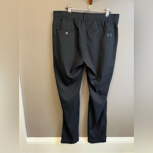 Men's Black Under Armour Performance Golf Pants 36 x 32 - Picture 2 of 7